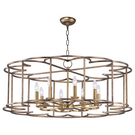 Maxim Helix-Single-Tier Chandelier 24734BZF